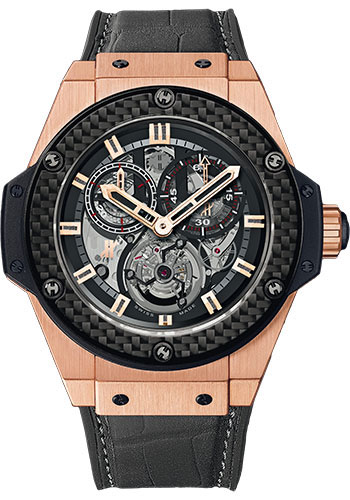 Hublot 704.OQ.1138.GR King Power Gold Minute Repeater Chrono Tourbillon replica watches